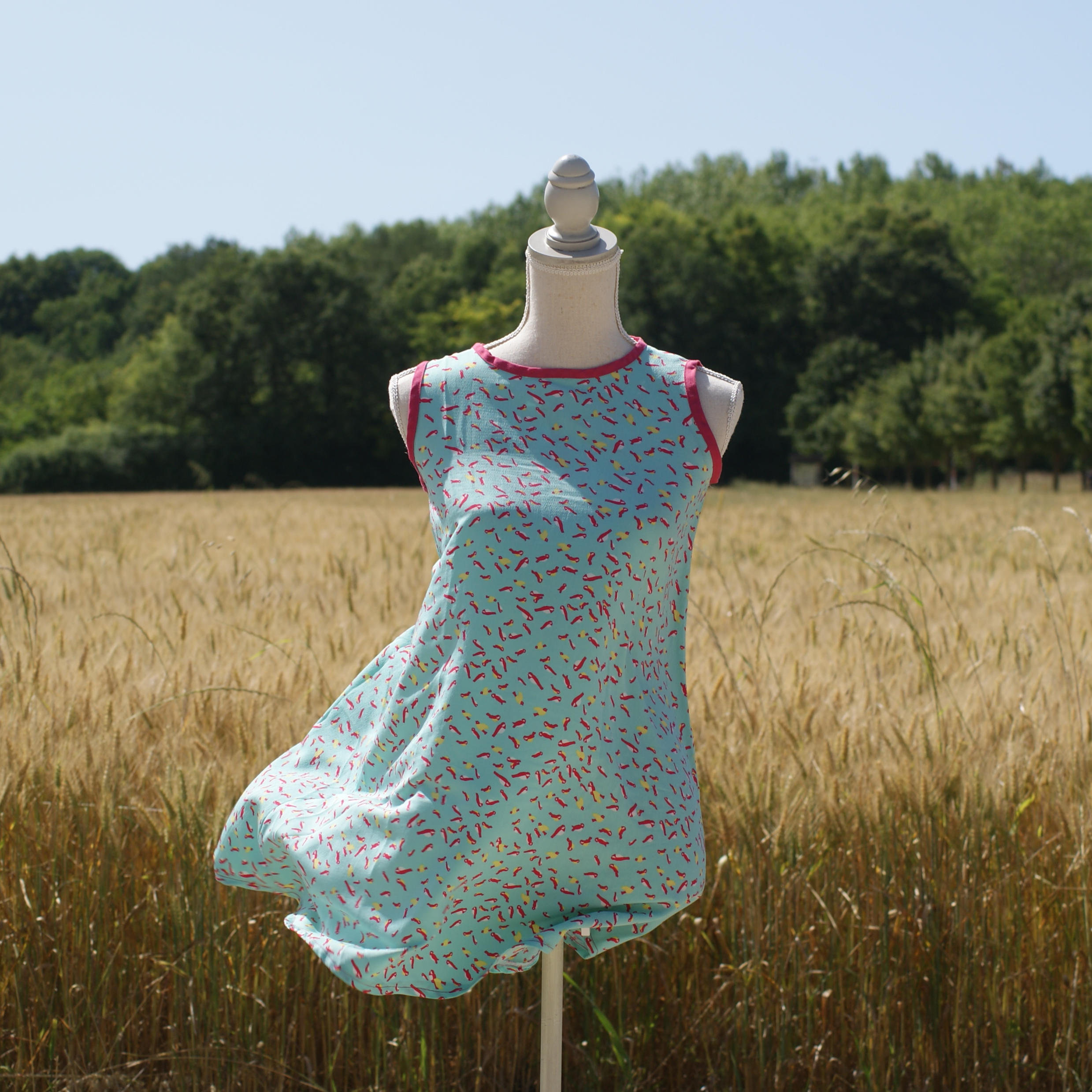 image représentant : Robe à emmanchures américaines